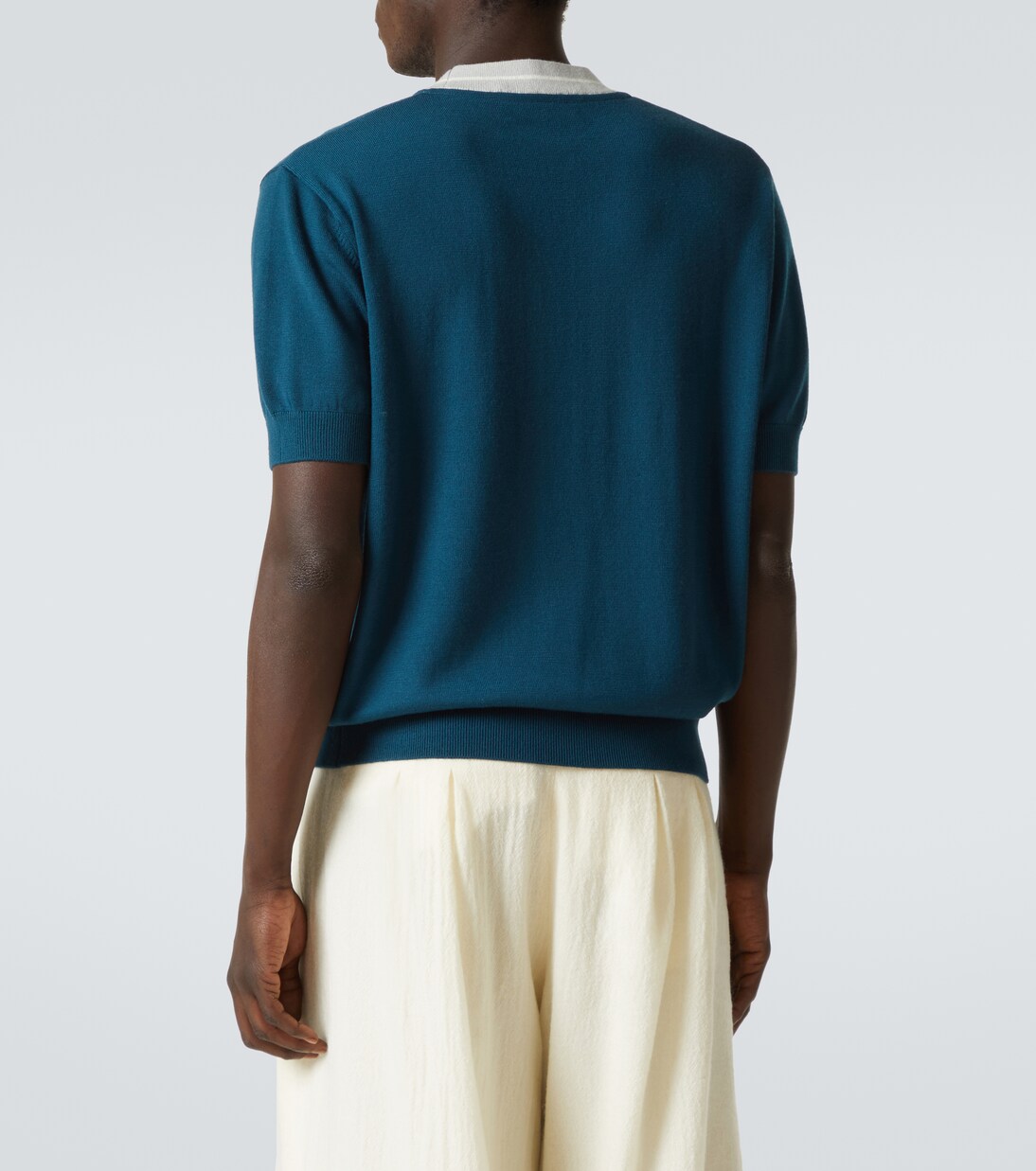 Knitted wool T-shirt | King & Tuckfield