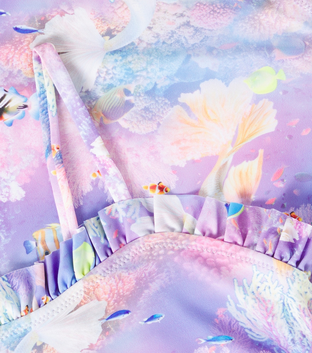 Nakia printed ruffled swimsuit | Molo