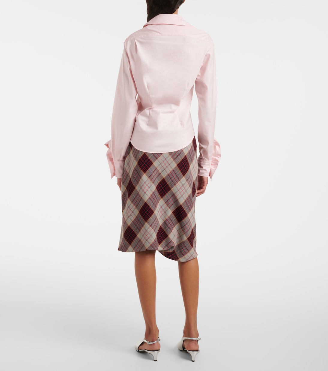 Chemise Orb asymétrique en coton | Vivienne Westwood