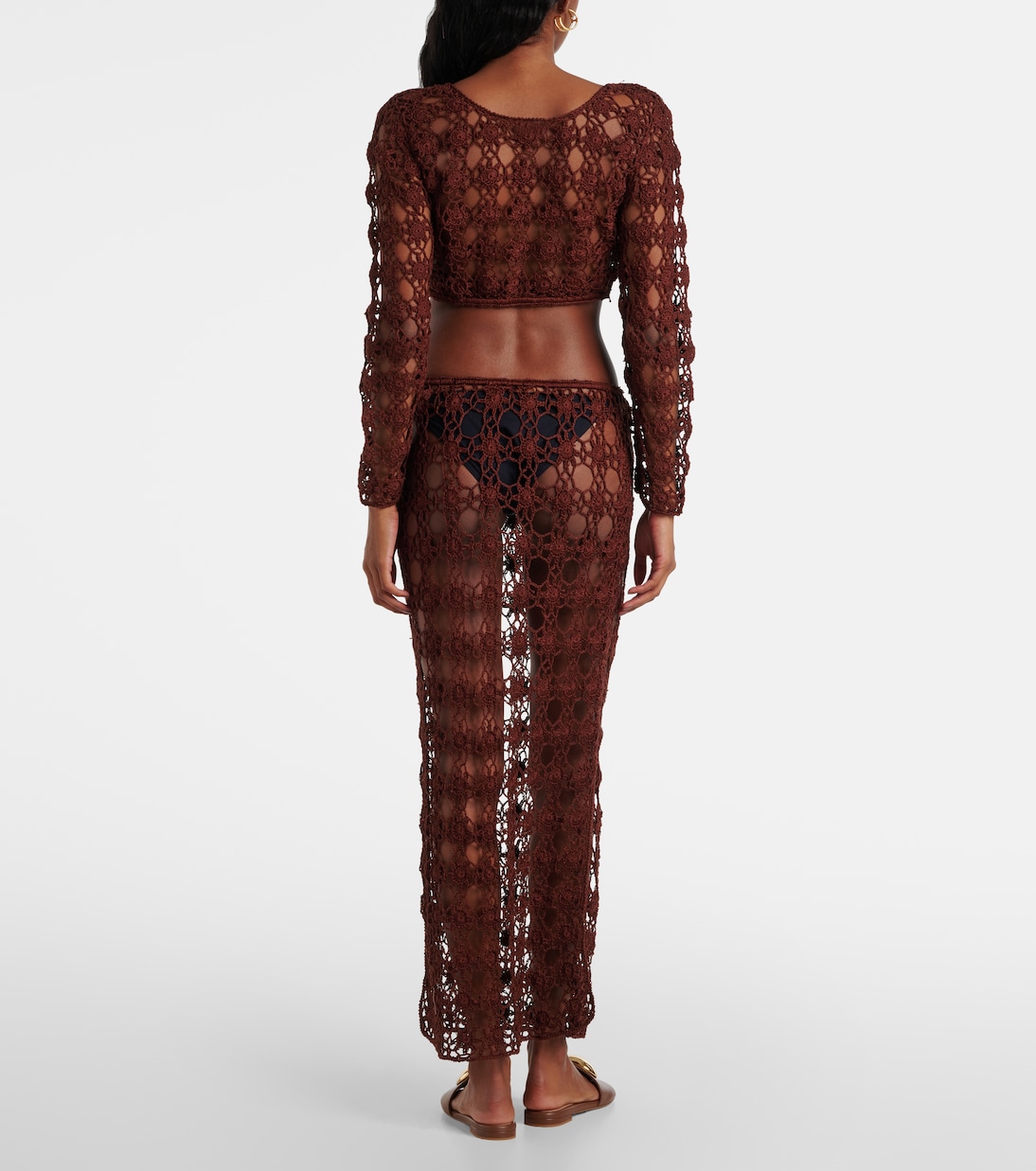 Maxirock Bella aus Häkelstrick | Anna Kosturova