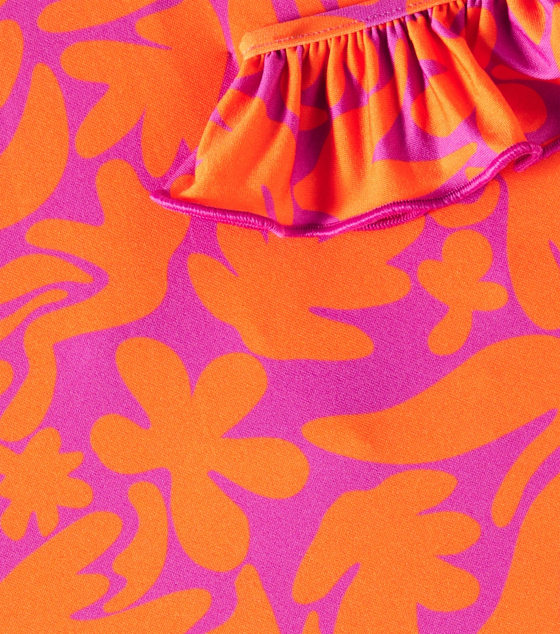 Printed ruffled swimsuit | Il Gufo