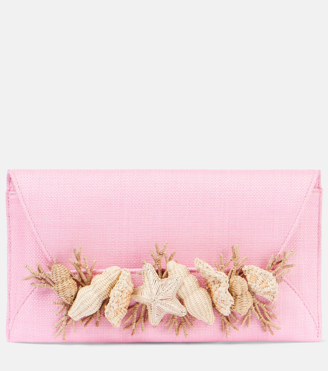 Clutch Marea Small mit Raffiabast | Aquazzura
