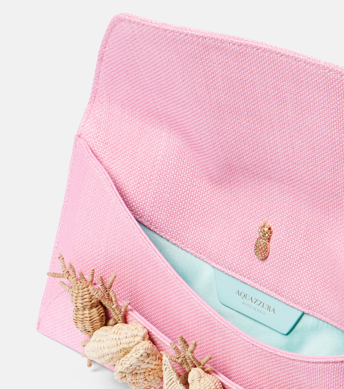 Clutch Marea Small mit Raffiabast | Aquazzura