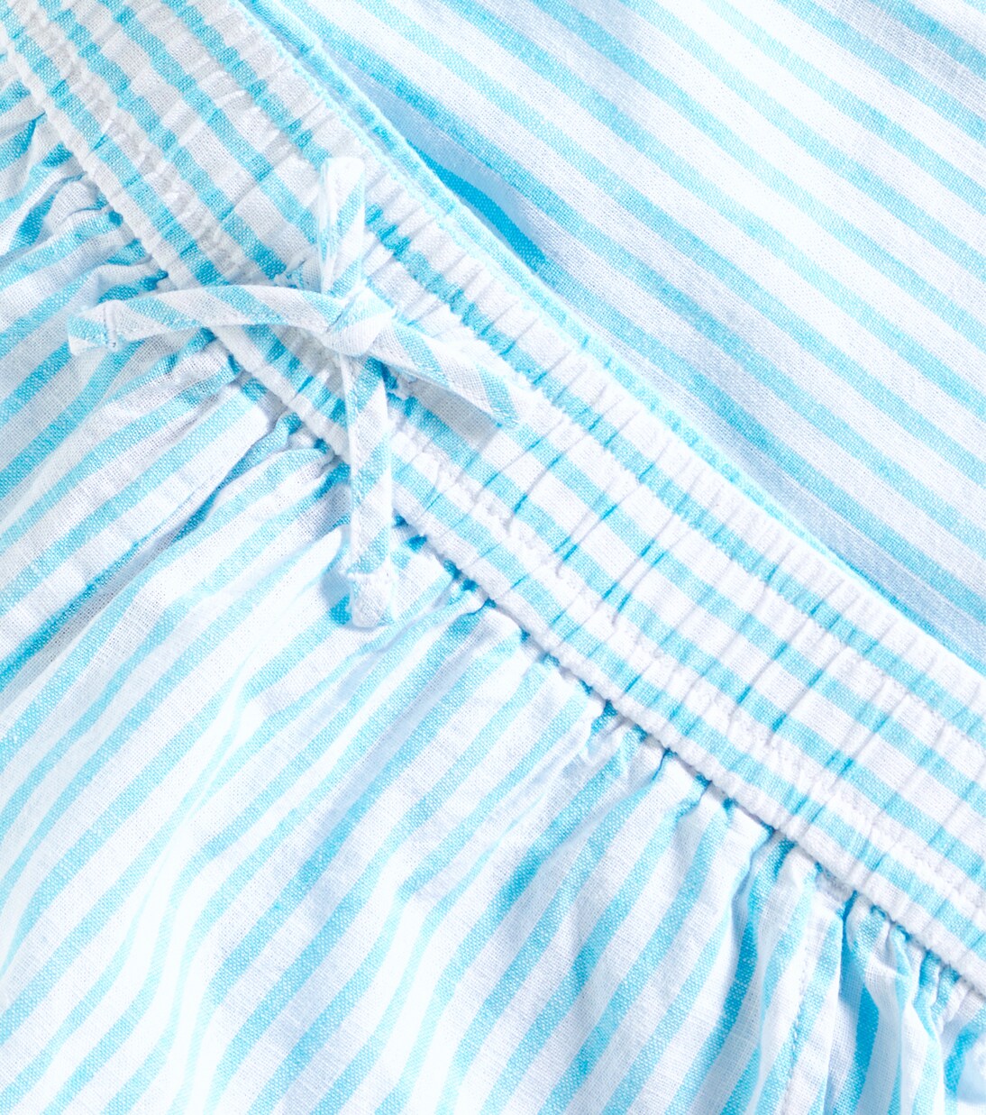 Striped linen and cotton shorts | Polo Ralph Lauren Kids