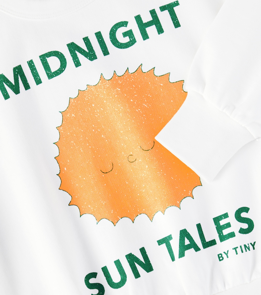 Sun Tales printed cotton sweatshirt | Tinycottons