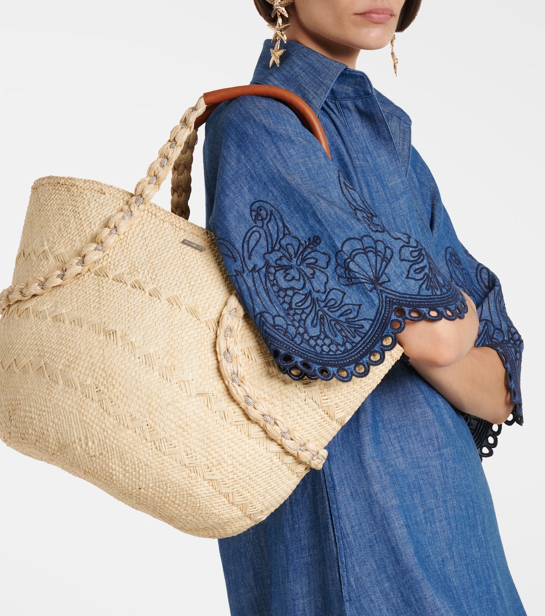 Tote Bag Isla aus Raffiabast | Aquazzura