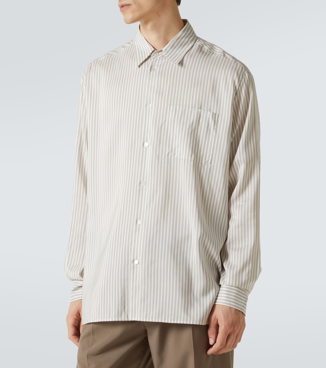 Hemd Feme aus Seide | The Row