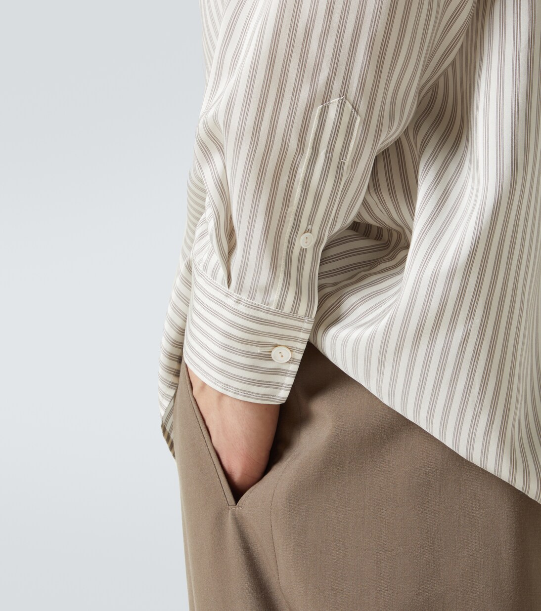 Hemd Feme aus Seide | The Row