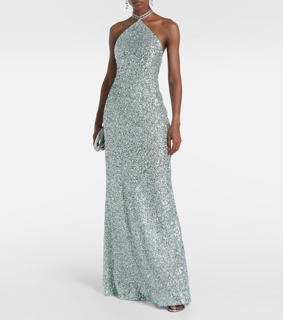 Poseidon sequined gown | Taller Marmo