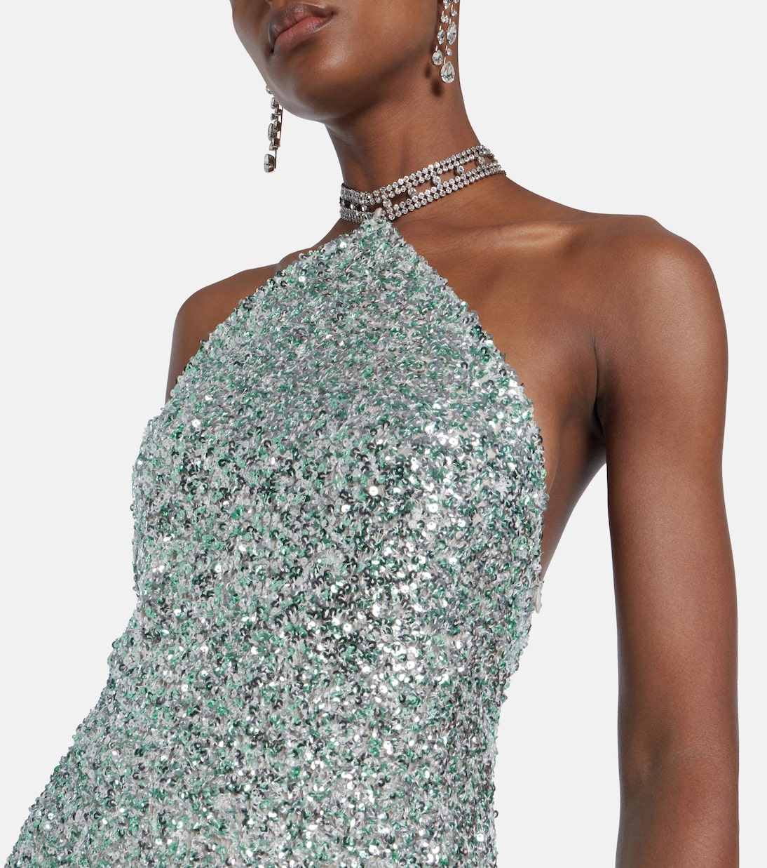 Poseidon sequined gown | Taller Marmo
