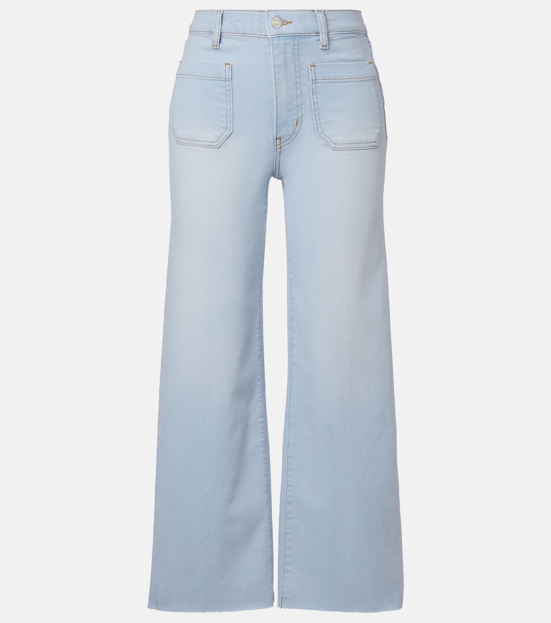 Anchor high-rise wide-leg jeans | Frame