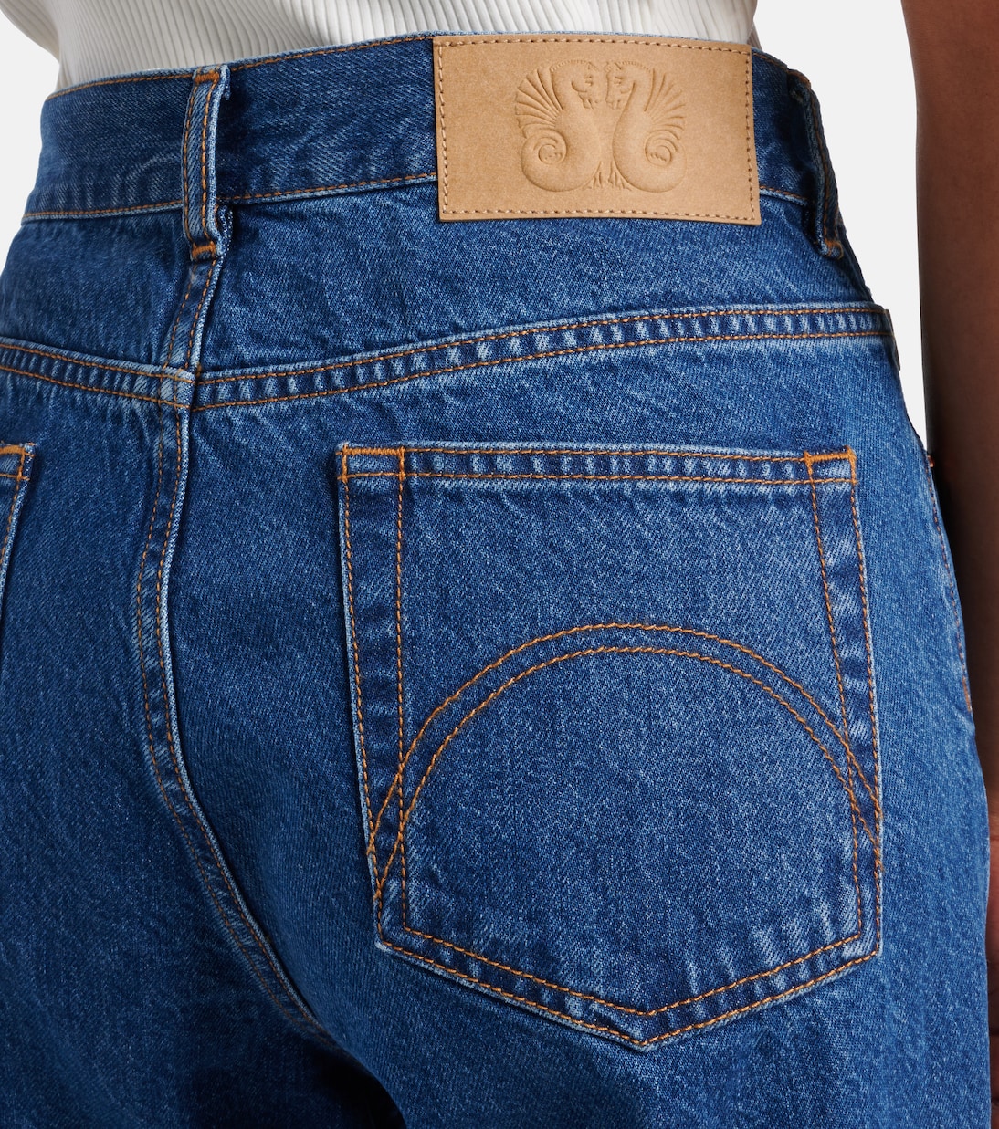 Paso mid-rise straight jeans  | Blazé Milano