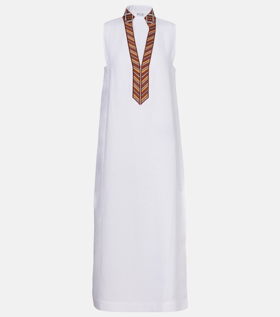 Vestido midi Abril de lino | Loro Piana