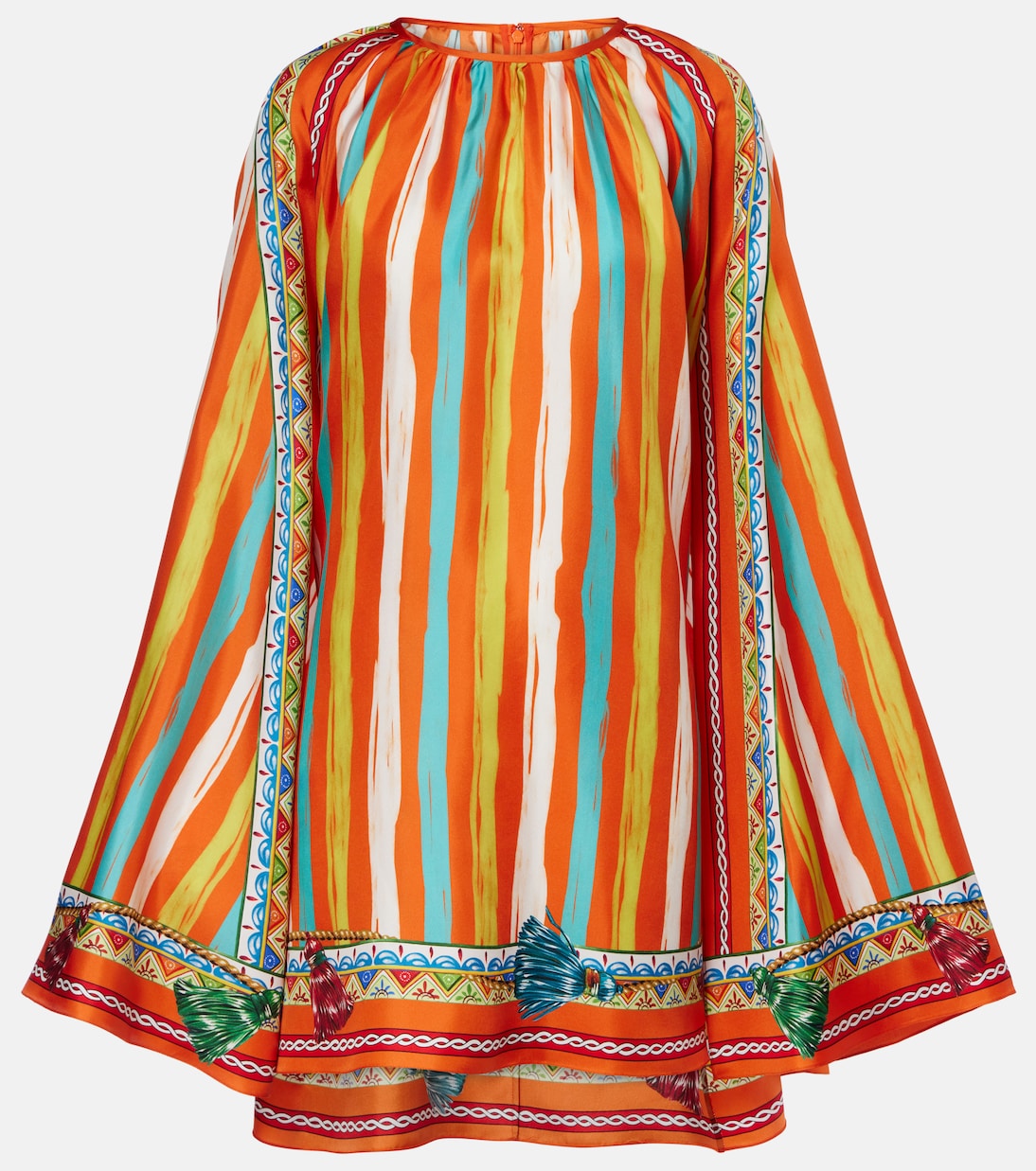 Oversized striped silk shirt | Dolce&Gabbana