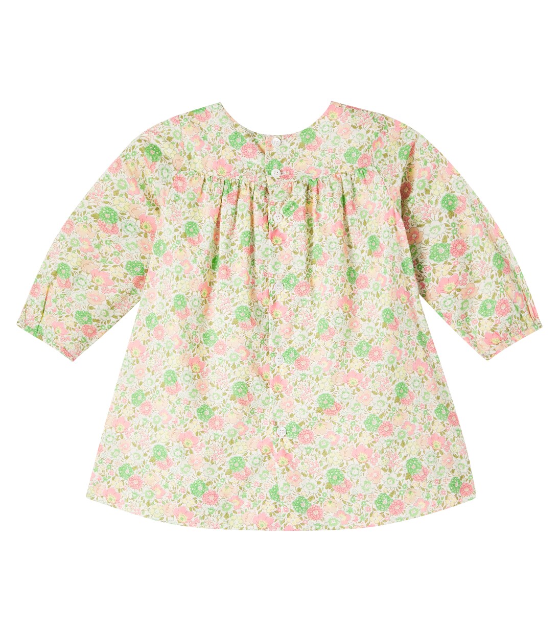 Baby floral cotton dress | Bonpoint