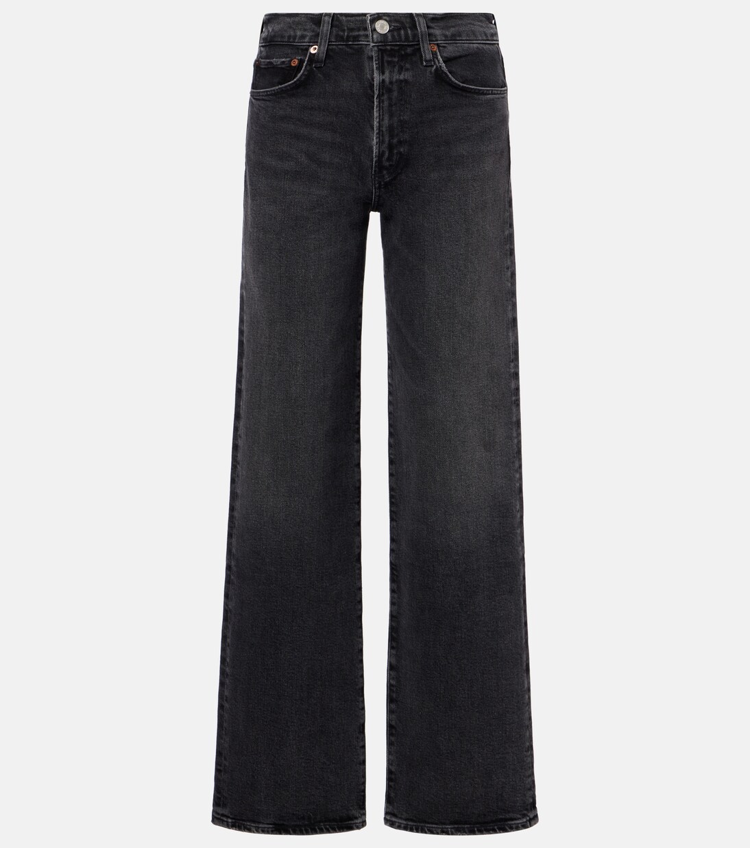 Harper mid-rise straight jeans | Agolde
