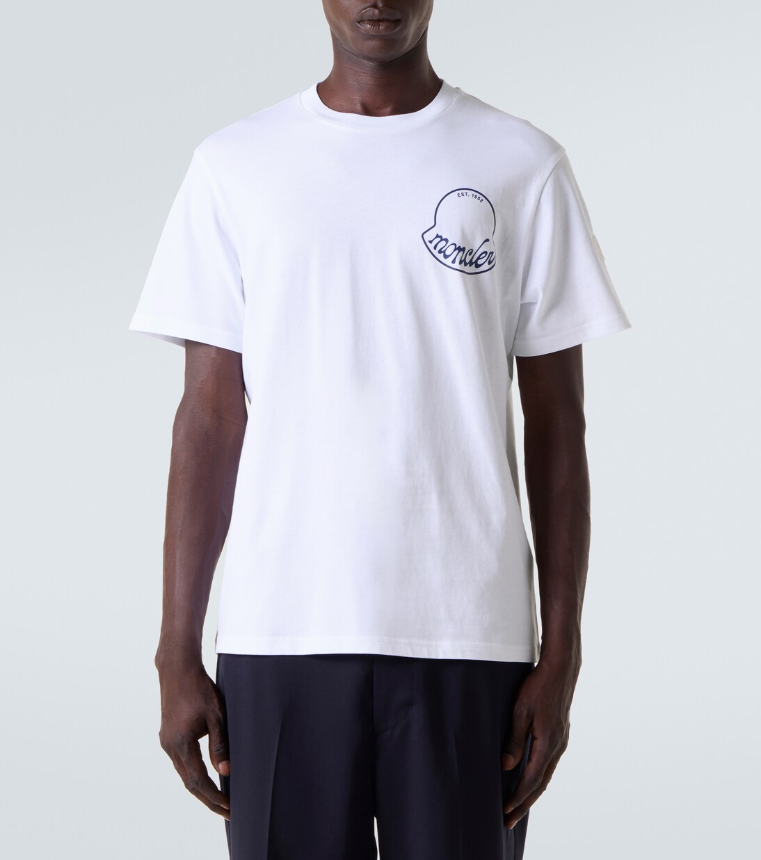 Logo cotton jersey T-shirt | Moncler