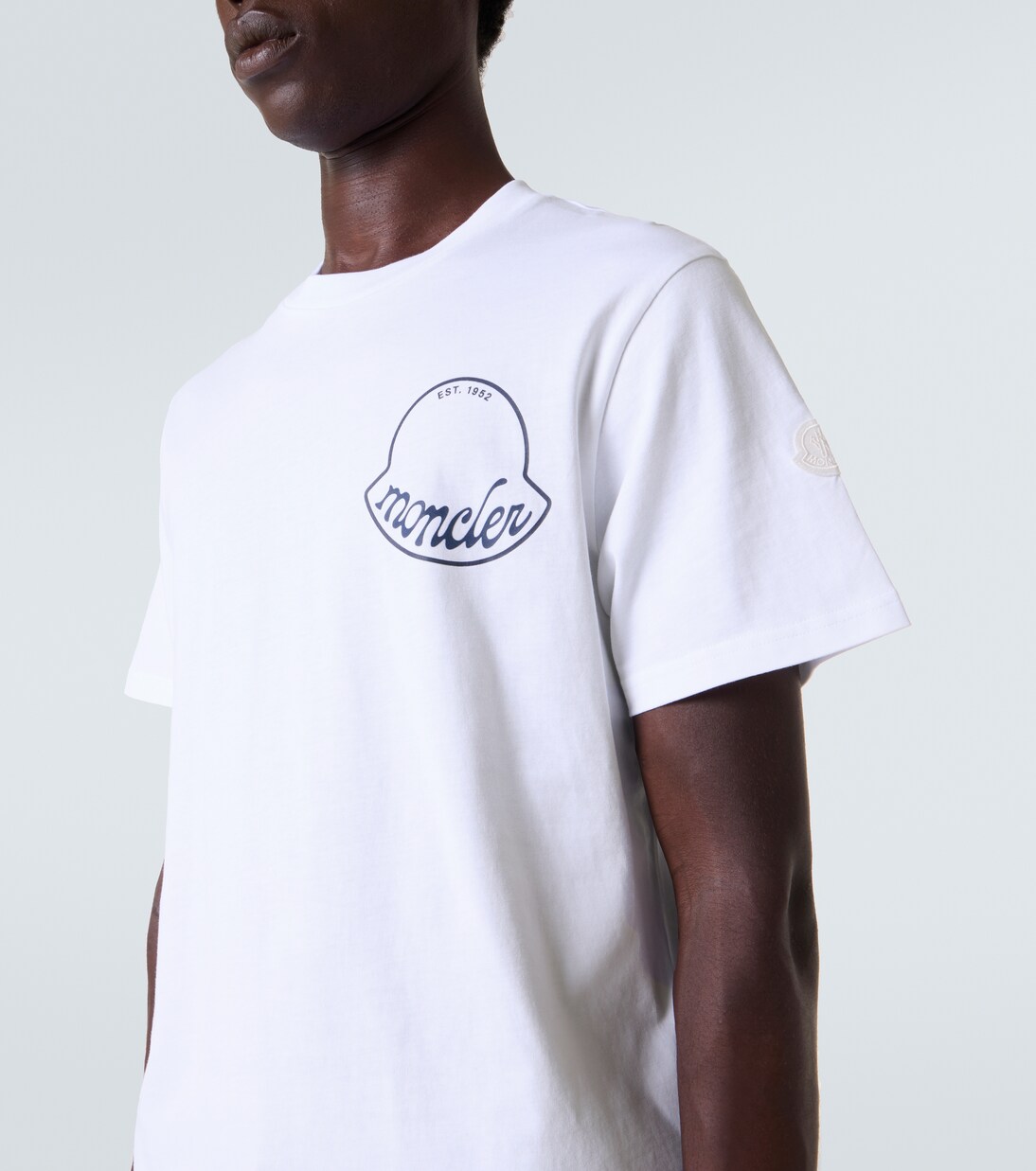 Logo cotton jersey T-shirt | Moncler