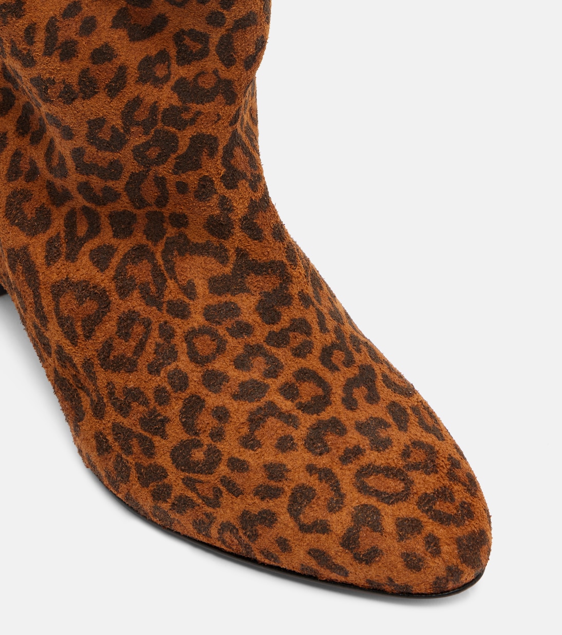 Dalby 55 leopard-print suede ankle boots | Isabel Marant