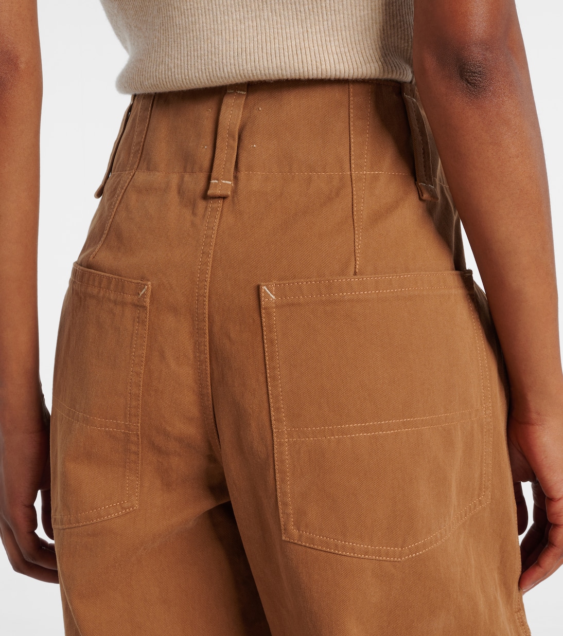 Oumaya barrel-leg jeans | Isabel Marant