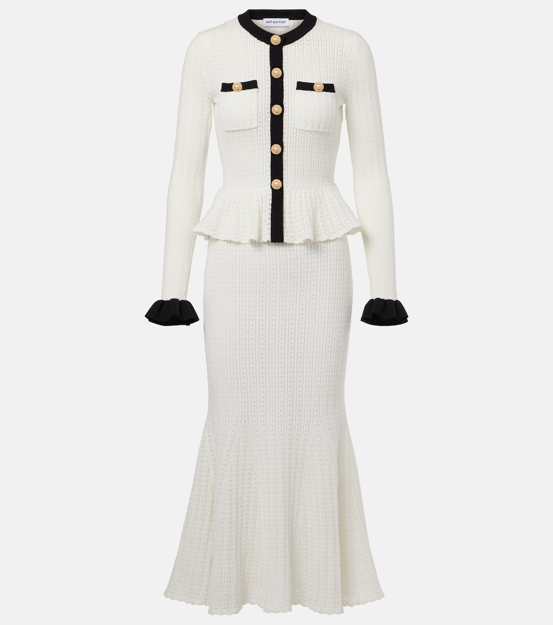 Robe midi | Self-Portrait