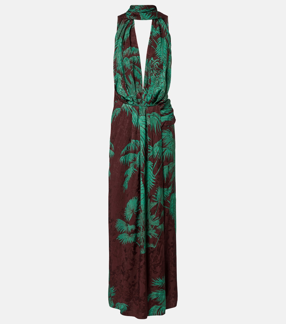 Summer Counts jacquard maxi dress | Johanna Ortiz