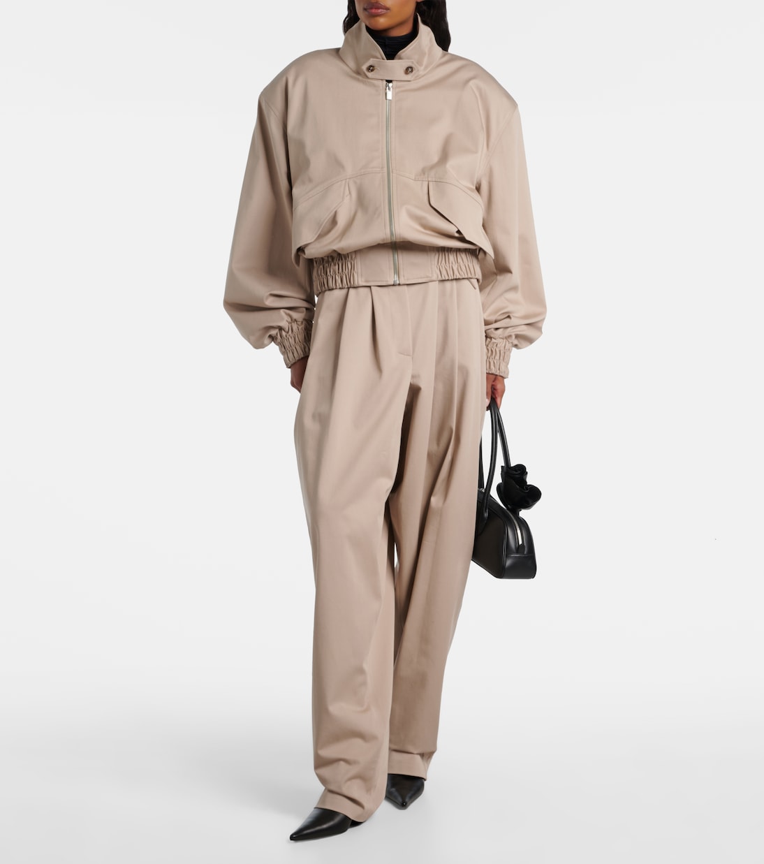 Wool and silk bomber jacket | Magda Butrym