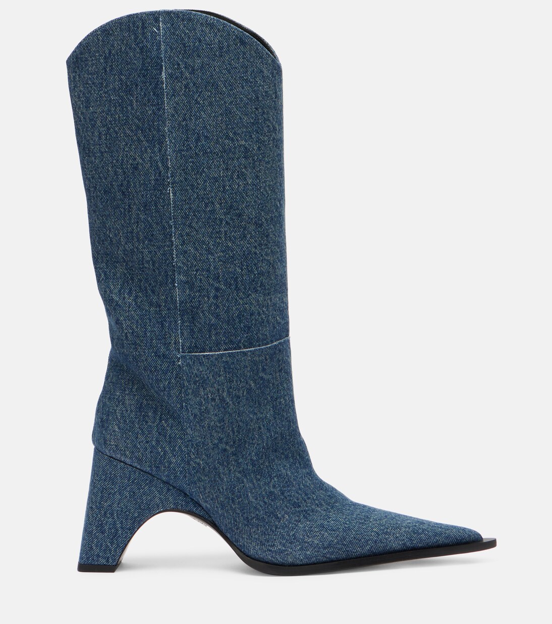 Bridge denim cowboy boots | Coperni