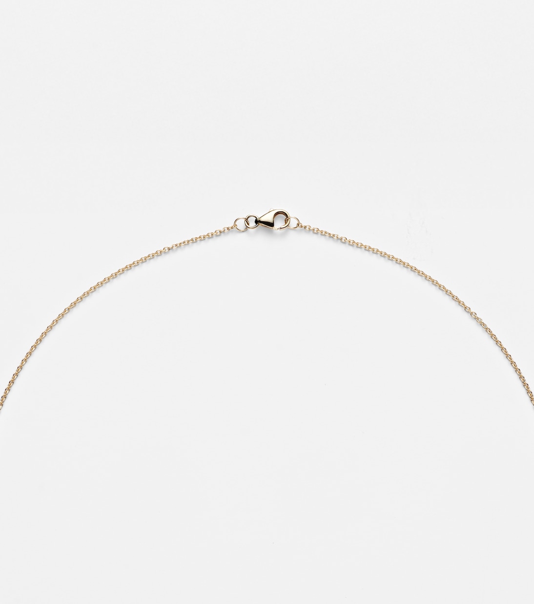 9kt gold locket necklace with diamonds | Persée