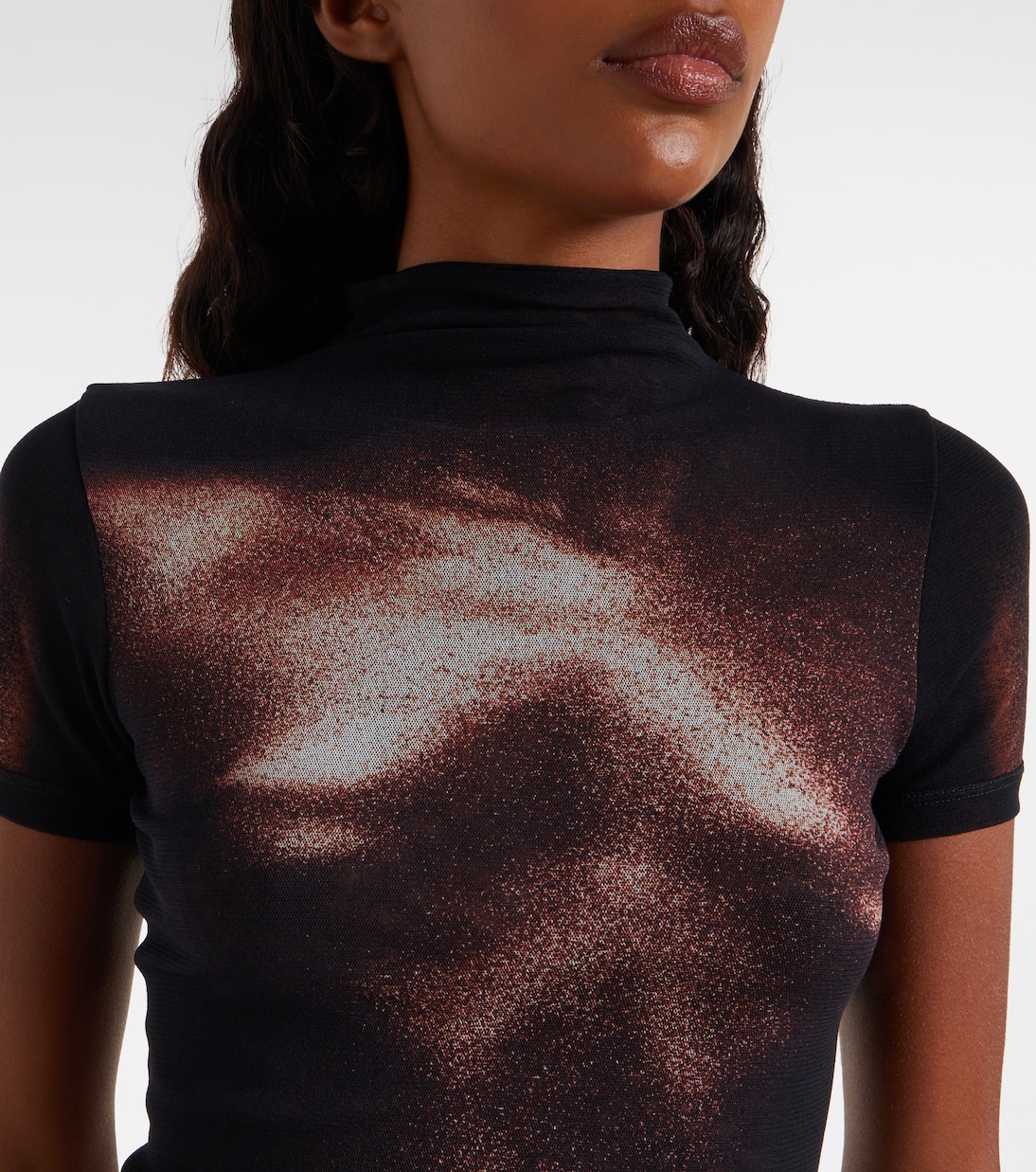 Minikleid aus Mesh | Jean Paul Gaultier