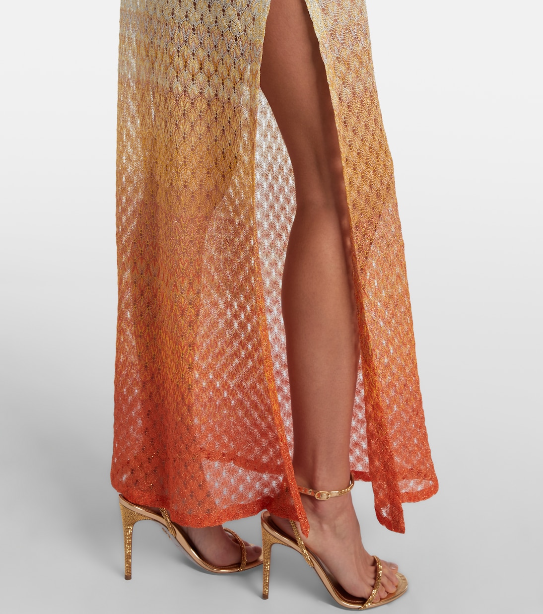 Wave lamé beach cover-up | Missoni
