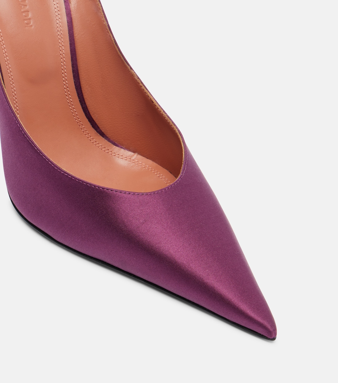 Anok 105 satin pumps | Amina Muaddi