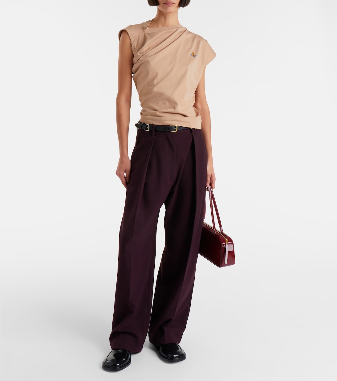 Hebo asymmetric cotton top | Vivienne Westwood