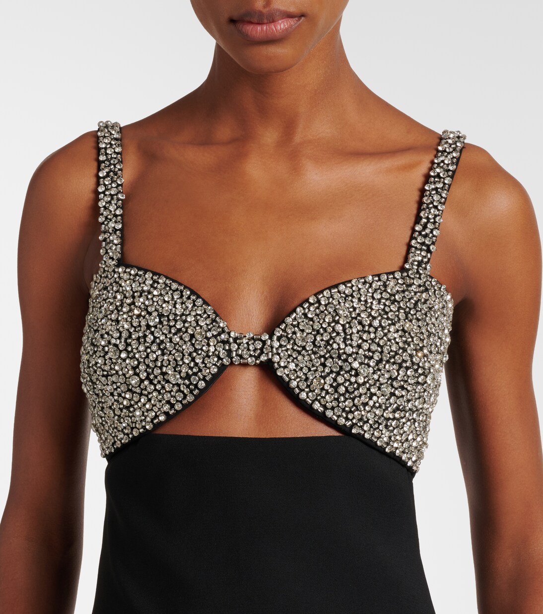 Lux embellished crêpe gown | The New Arrivals Ilkyaz Ozel