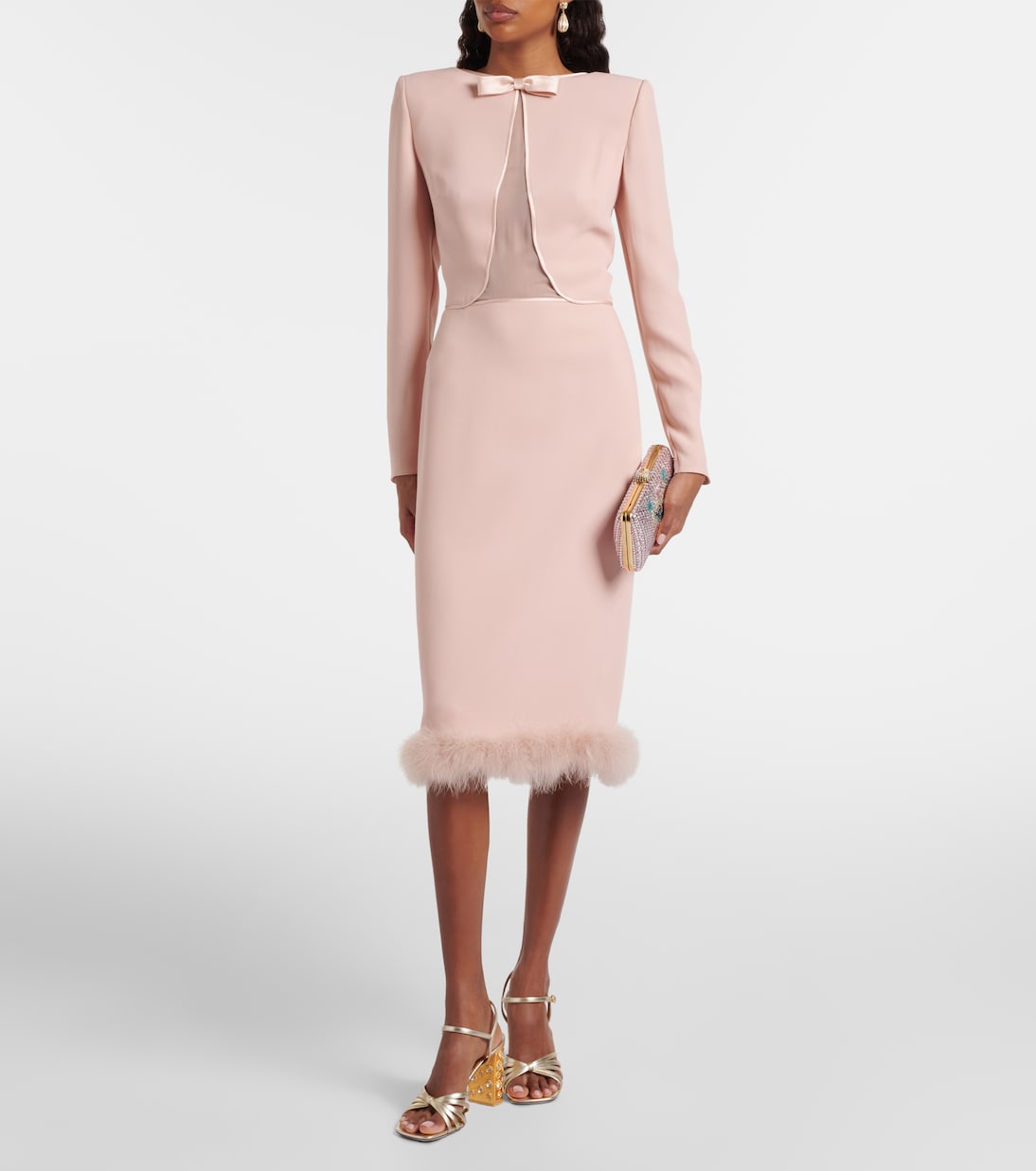 Clutch Carry Secrets adornado | Valentino Garavani