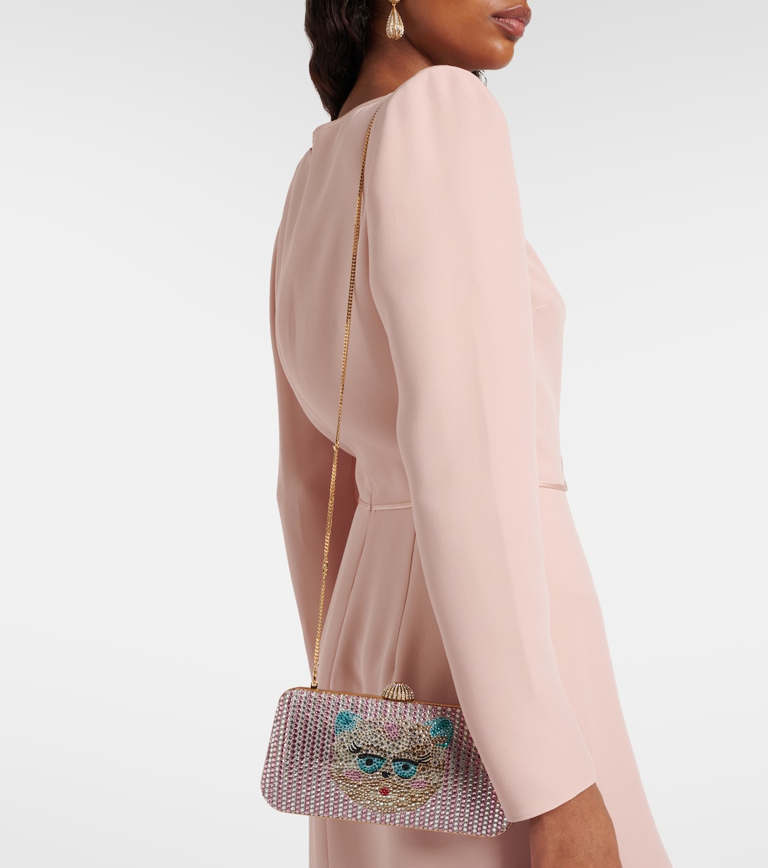 Clutch Carry Secrets adornado | Valentino Garavani