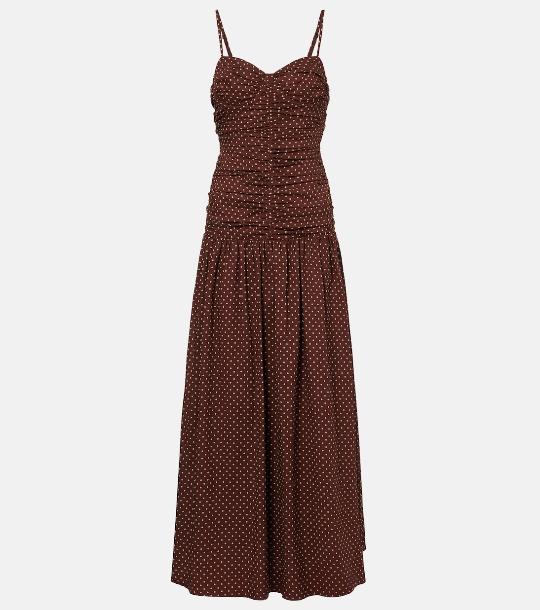 Edie polka-dot maxi dress | Posse
