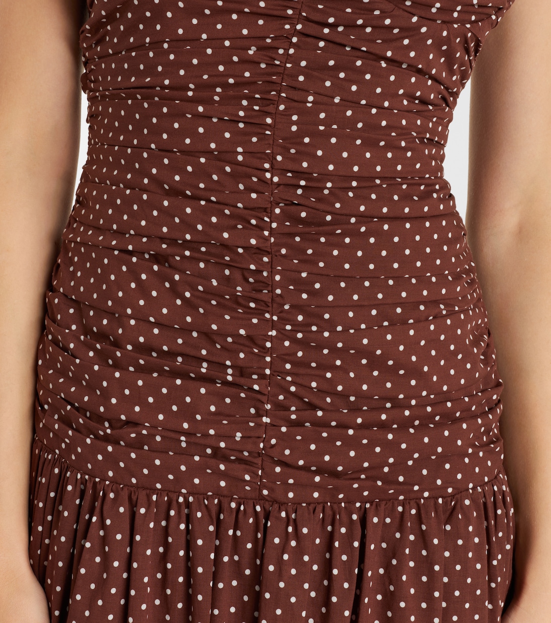 Edie polka-dot maxi dress | Posse