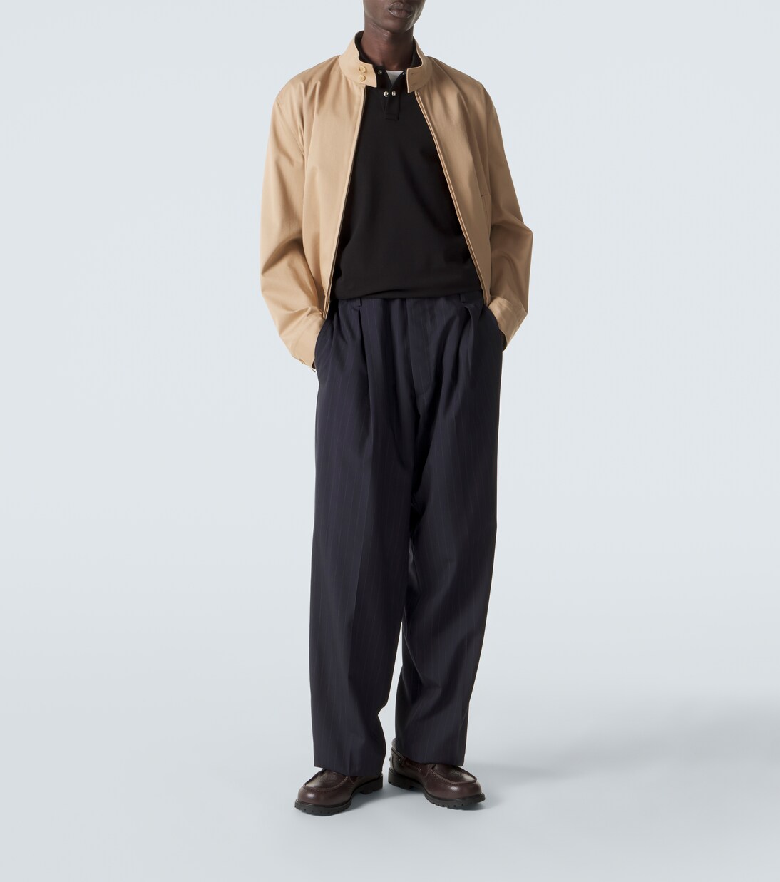 Polo en coton à logo | Moncler