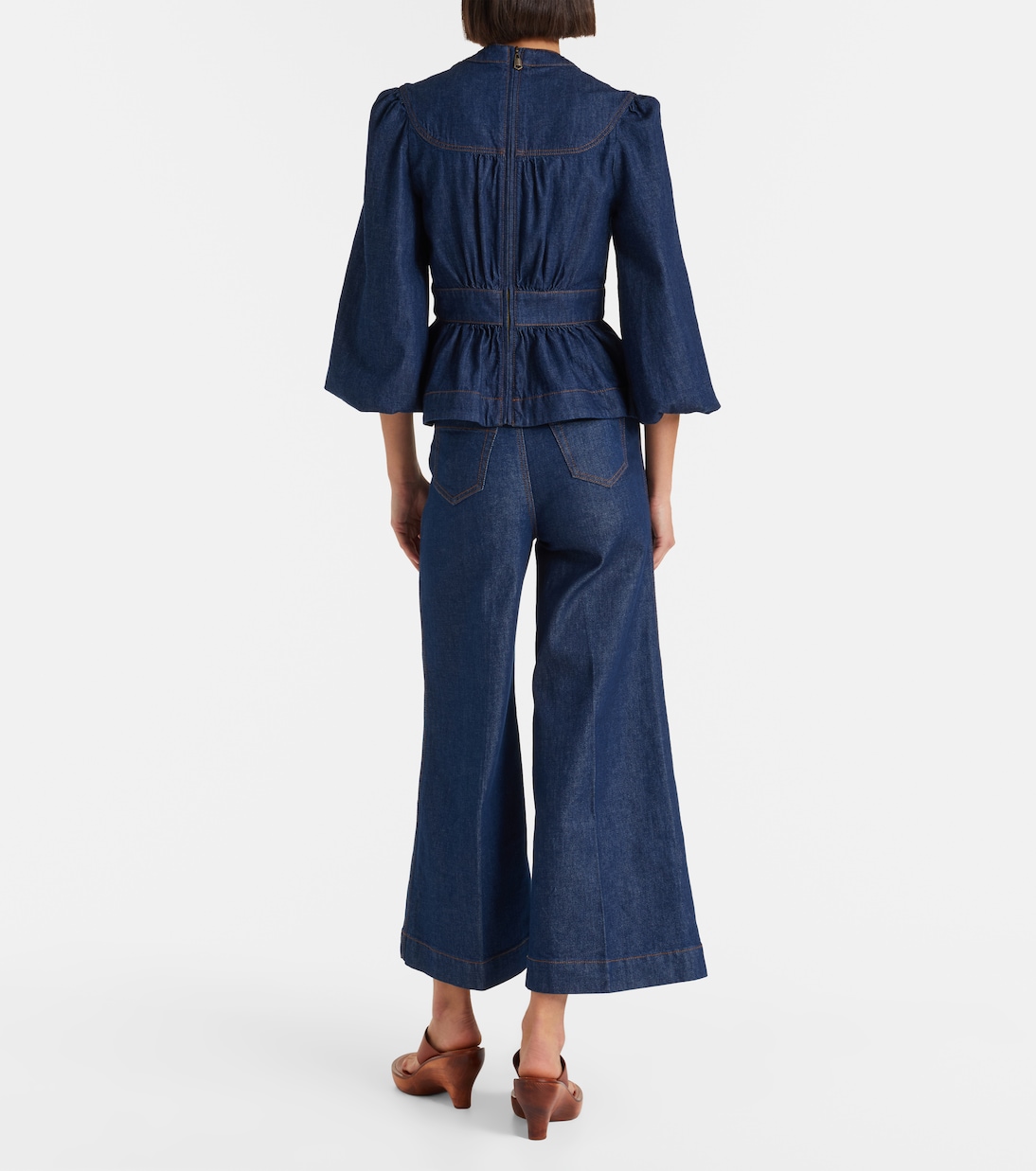 Awaken high-rise flared jeans  | Zimmermann