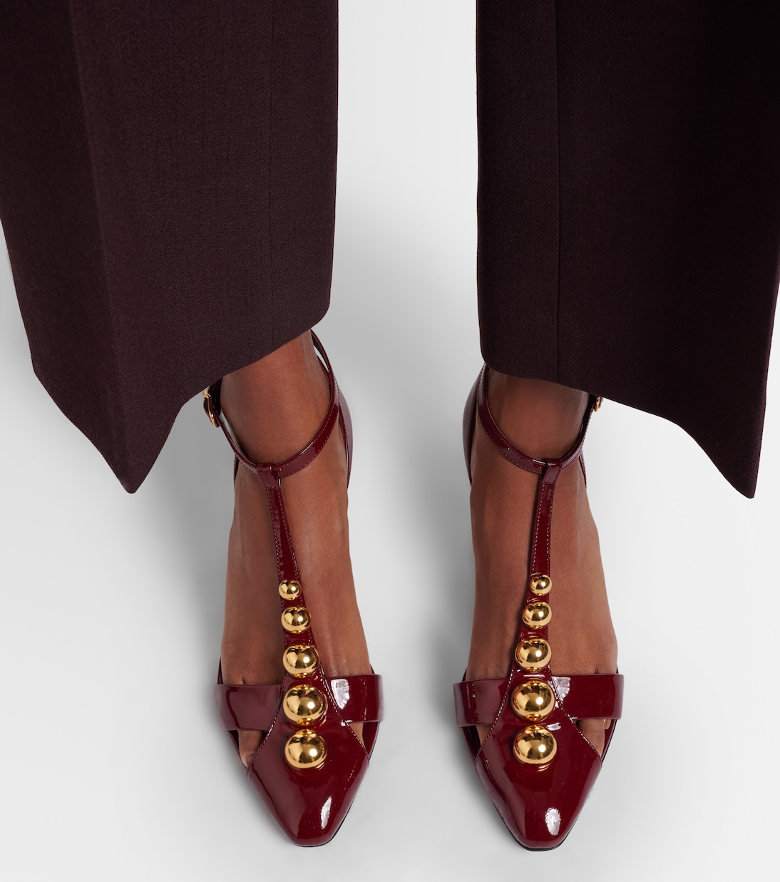 Verzierte Pumps Cleia 70 aus Lackleder | Chloé