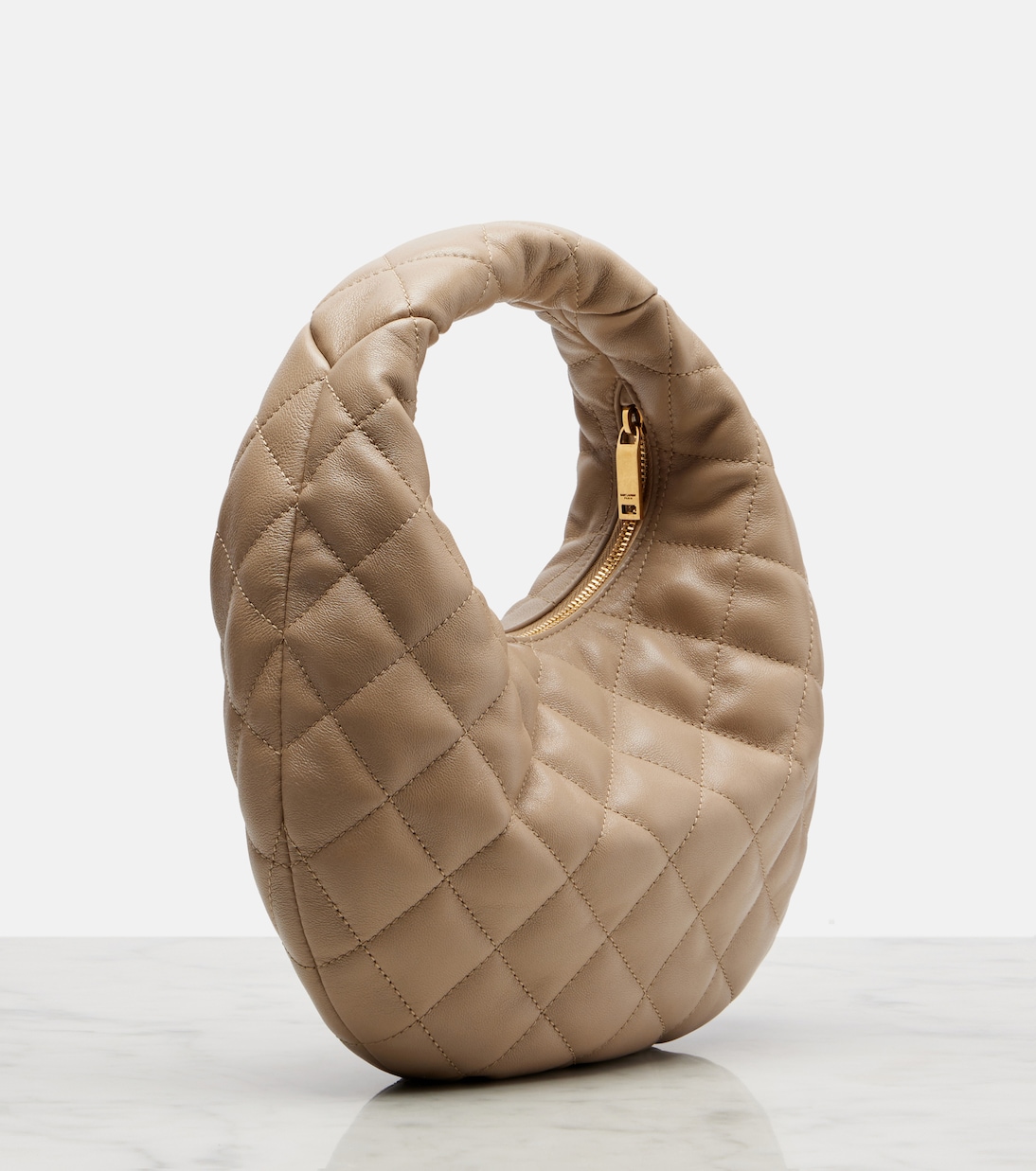 Icarino quilted leather top-handle bag | Saint Laurent