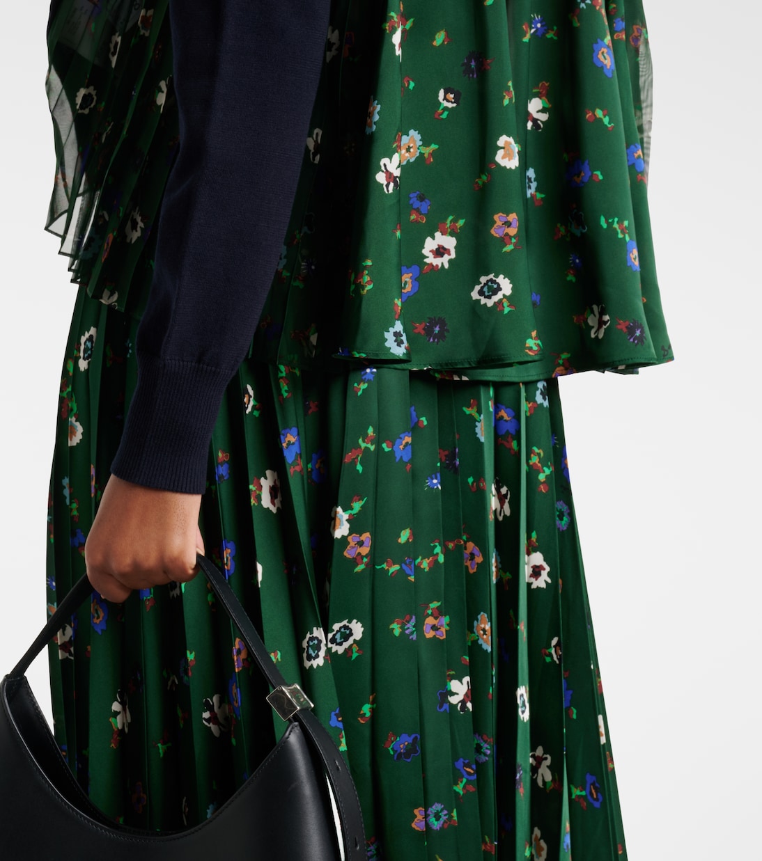Floral cotton cardigan | Sacai