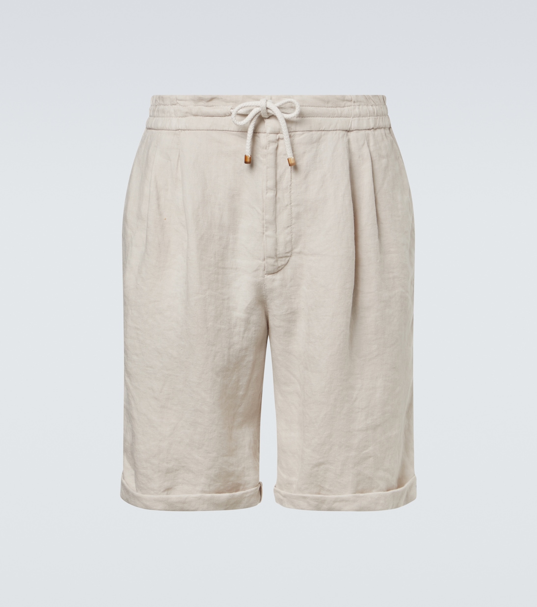 Bermuda-Shorts aus Leinen | Brunello Cucinelli