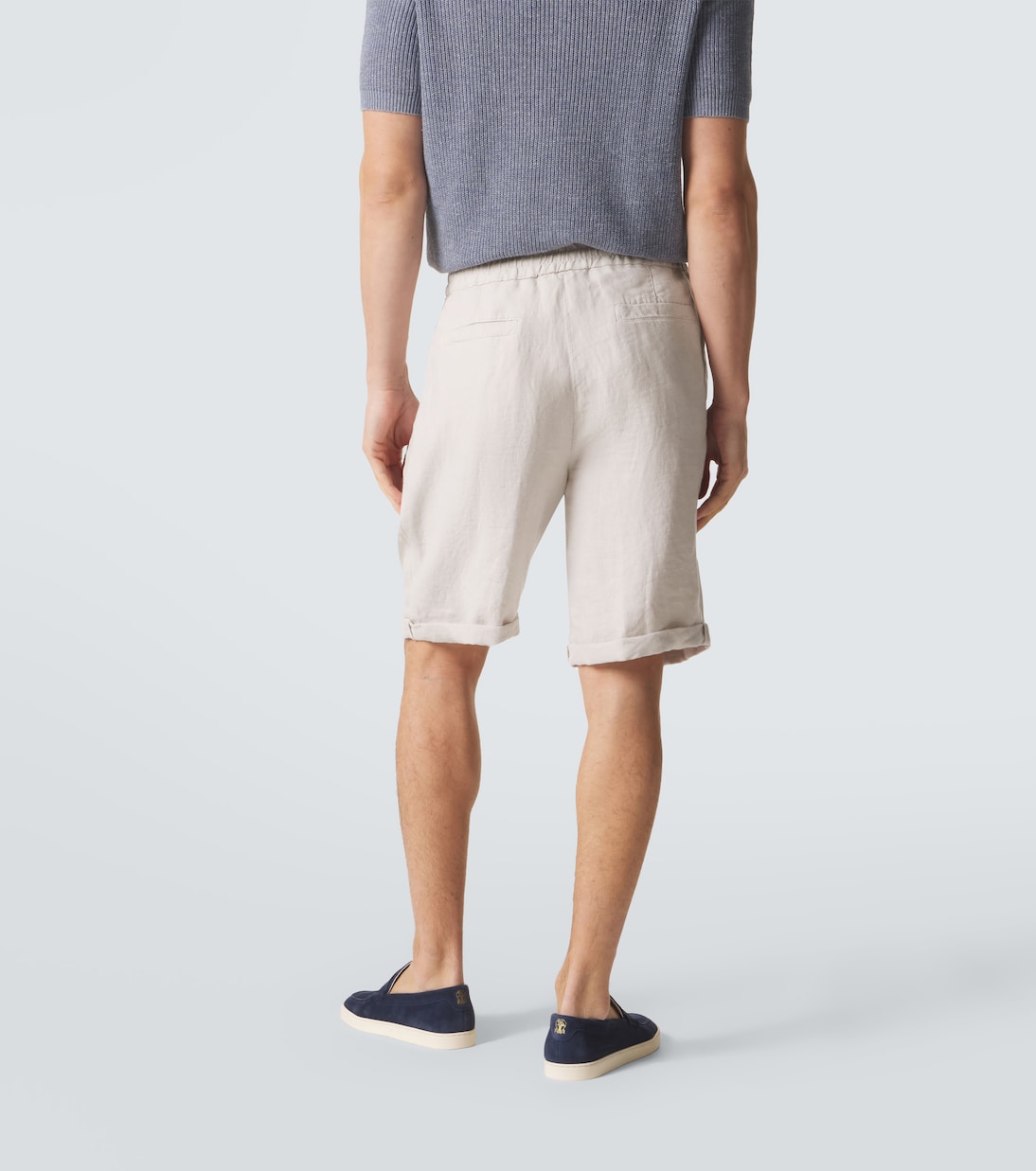 Bermuda-Shorts aus Leinen | Brunello Cucinelli