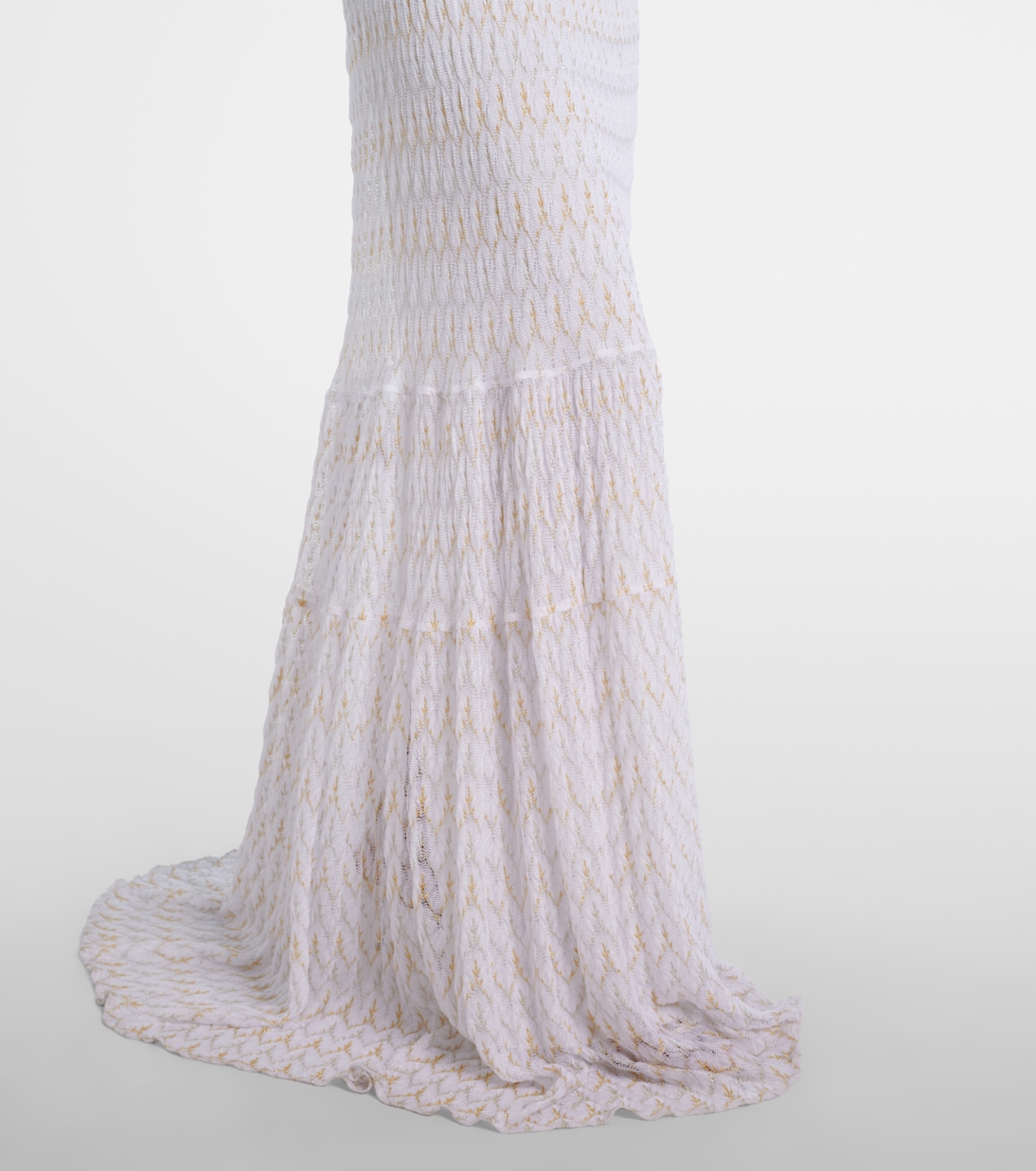 Robe aus Häkelstrick | Missoni