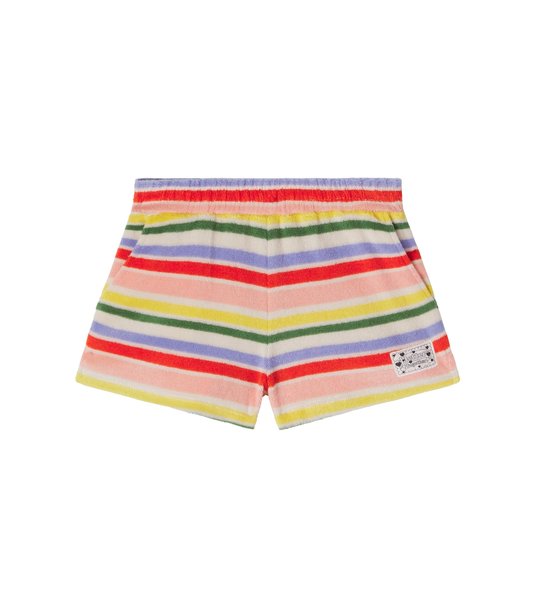 Angela striped cotton-blend terry shorts | Molo