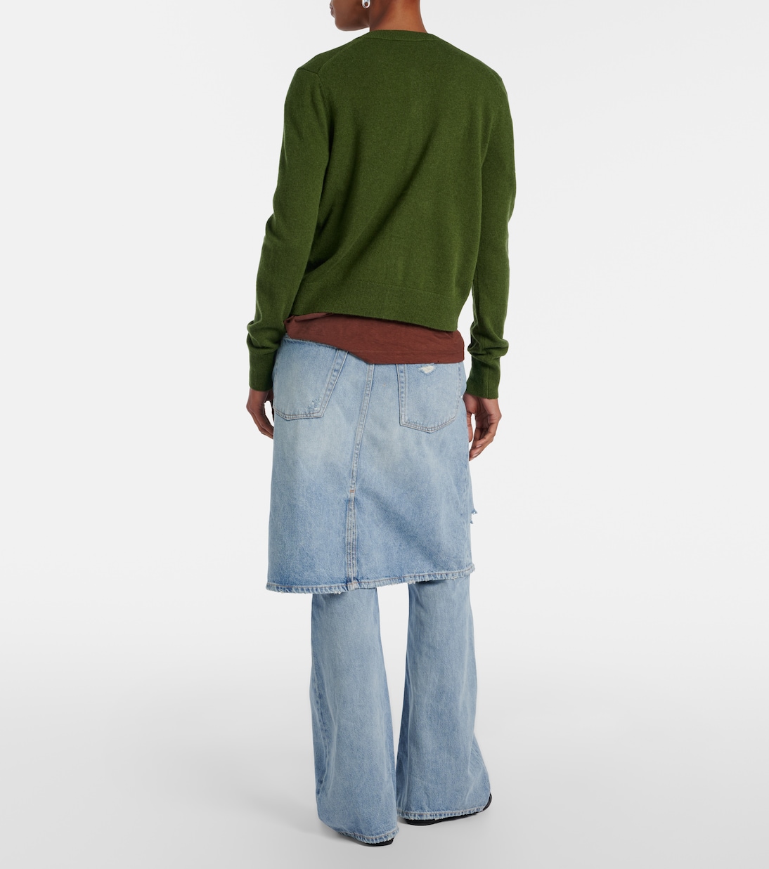 Distressed Wide-Leg Jeans | Acne Studios