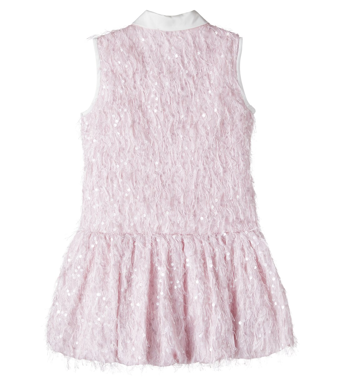 Hemdblusenkleid mit Pailletten | Monnalisa