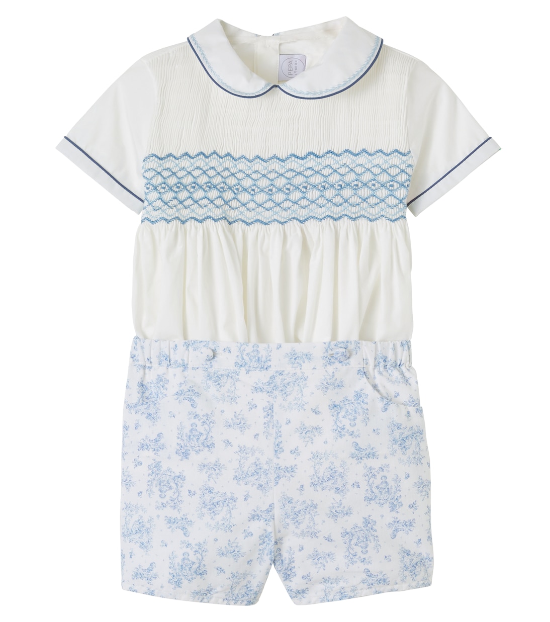 Set aus Top und Shorts aus Baumwolle | Pepa London